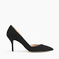 COLETTE SUEDE D'ORSAY PUMPS