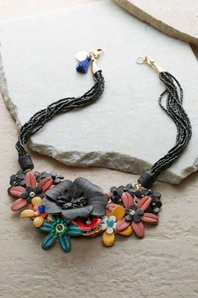 Tropical Floral Necklace