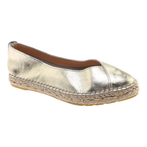 Women's Kenneth Cole New York Marren Espadrille, Size: 7 M, Gold Leather