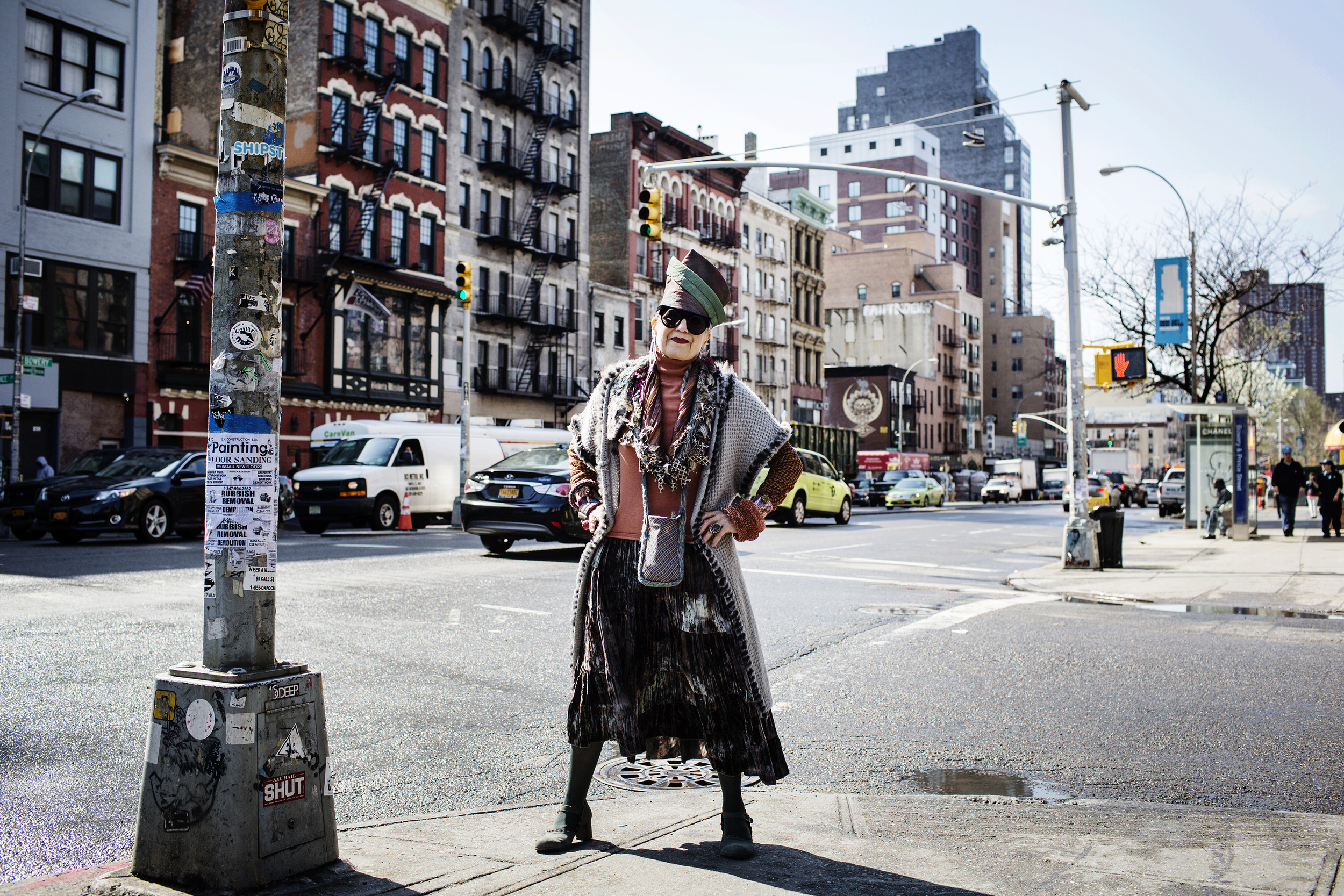 Debra Rapoport, artist and style icon