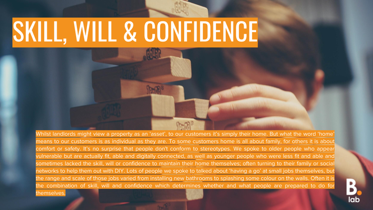 Image: Insights uncovered during qualitative research undertaken to support the Starting well Engineer pilot evaluation.