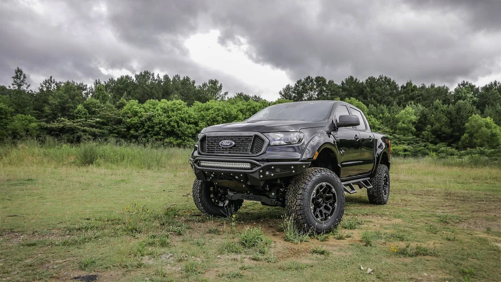 Ford Ranger Black Widow Lifted Trucks Sca Performance Black