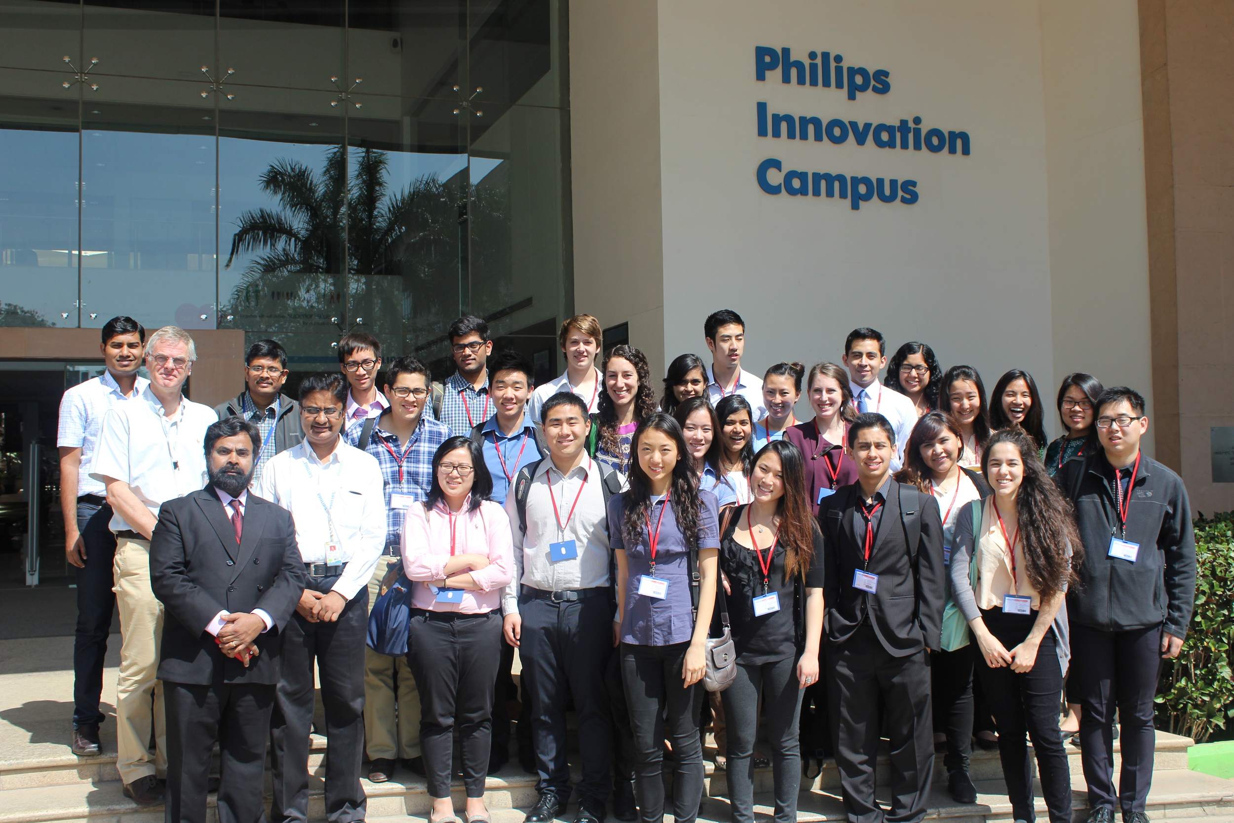 Jos van Haaren at the Philips Innovation Campus in Bangalore (Photo: Berkeley - Haas)