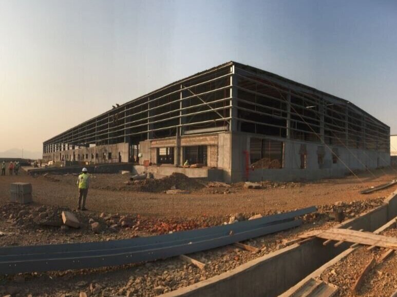 Fokker Elmo factory in India under construction