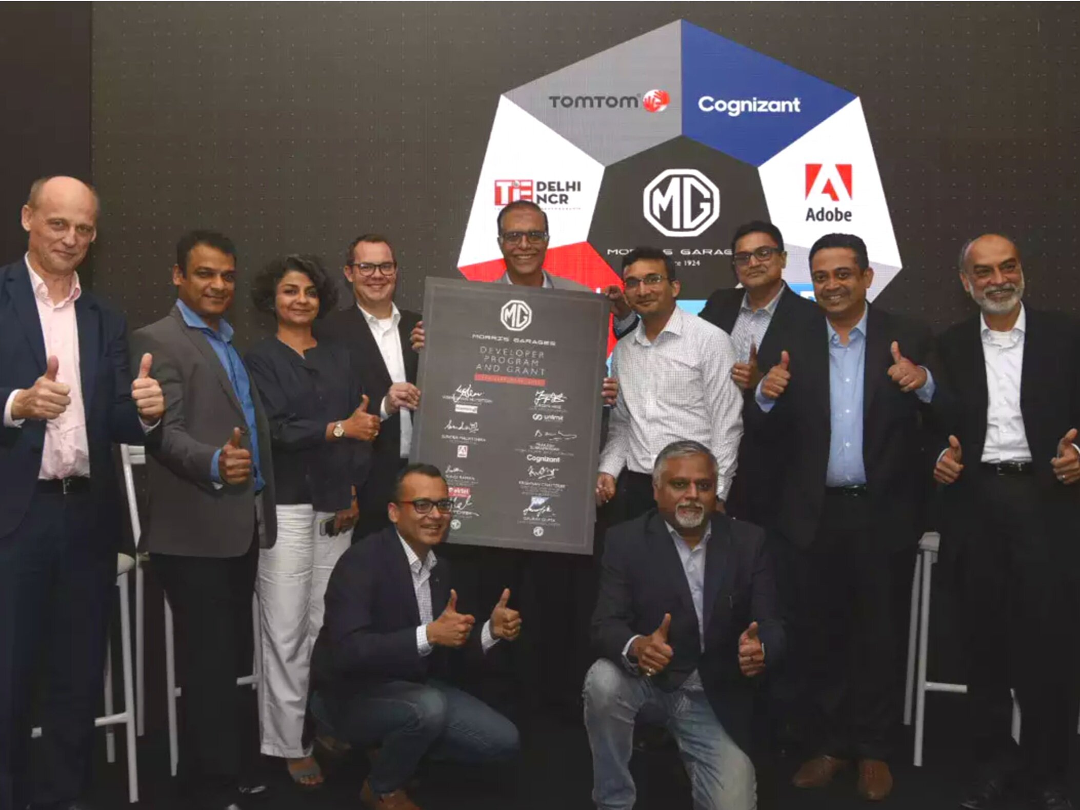 MG ha acquistato la tecnologia intelligente di TomTom per la sua prima auto connessa indiana: la MG Hector