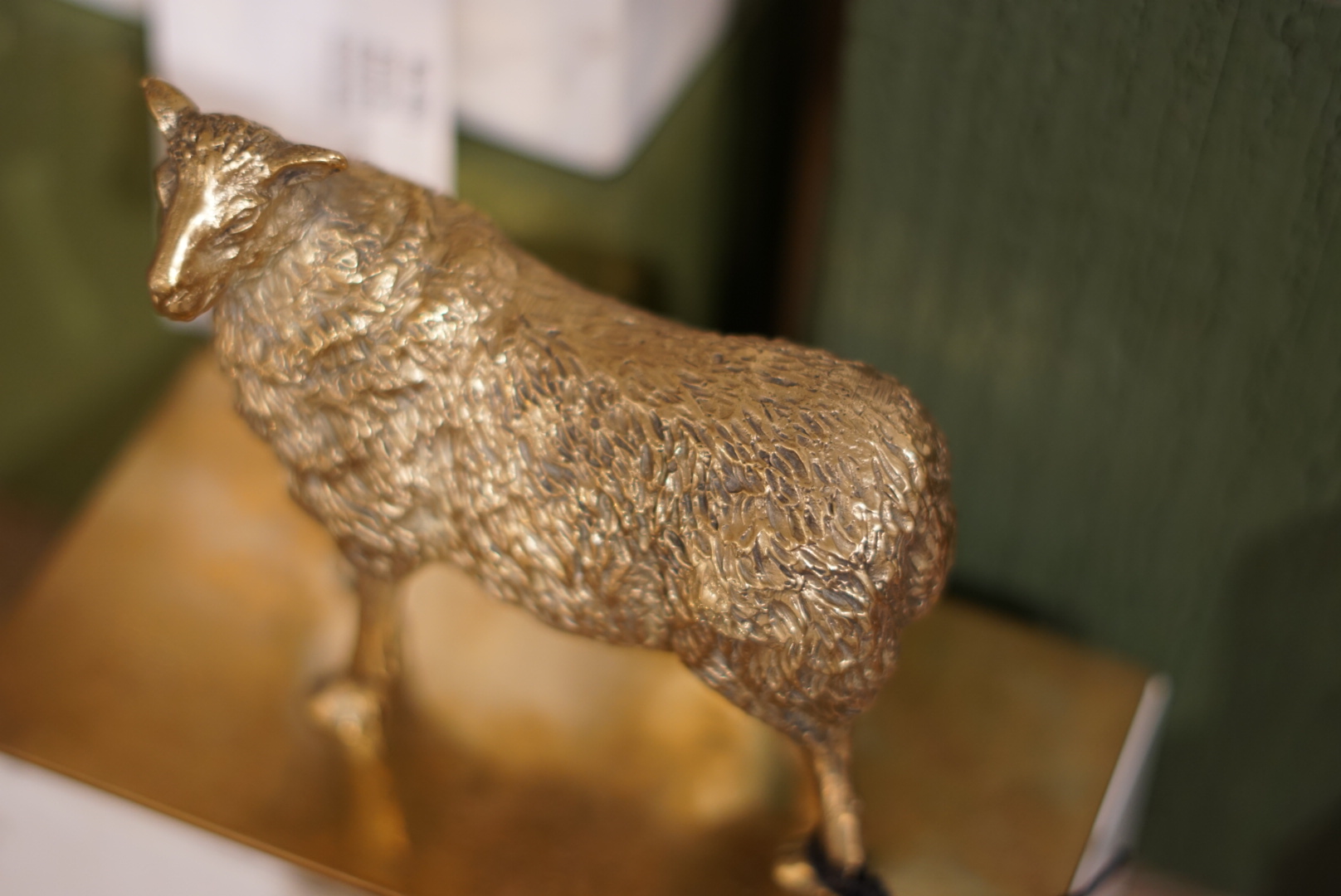 Charlotte Interior Design Gold and White Accessories