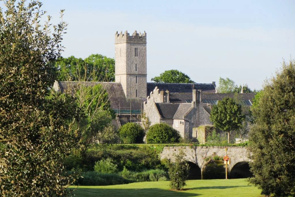 St. Nicholas Church and the bridge going into the village of Adare. Photo courtesy of Liz Burke.
