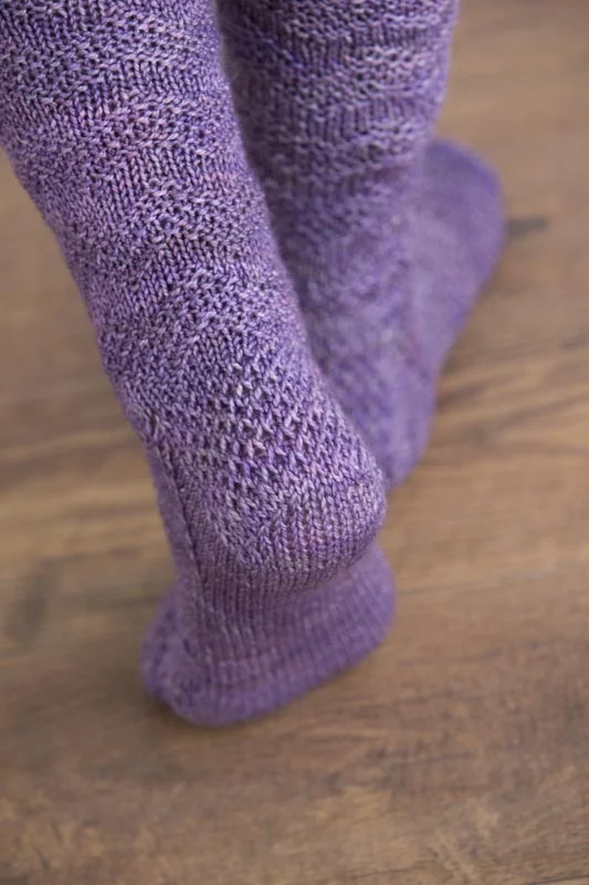Visby Seeded Chevron Socks