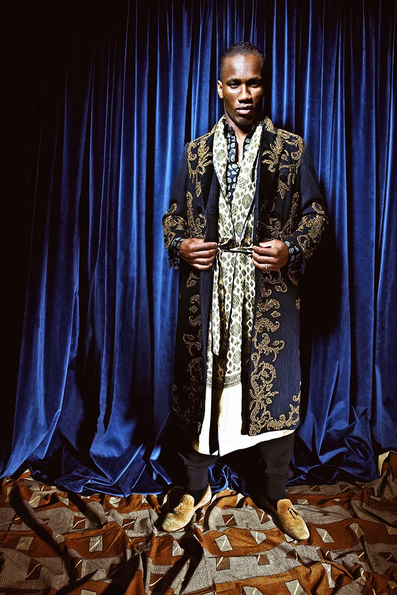 DIDIER DROGBA FOR L'UOMO VOG UE
