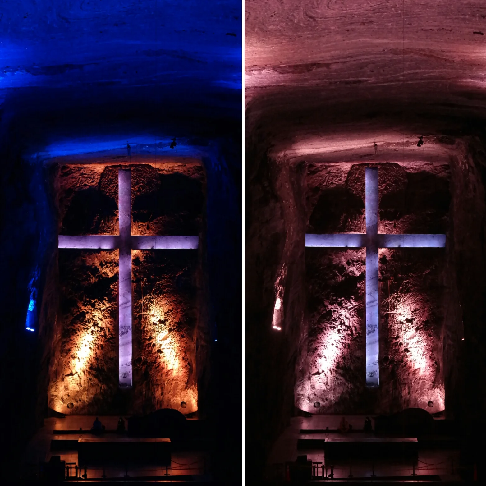 Saltkatedralen i Zipaquira