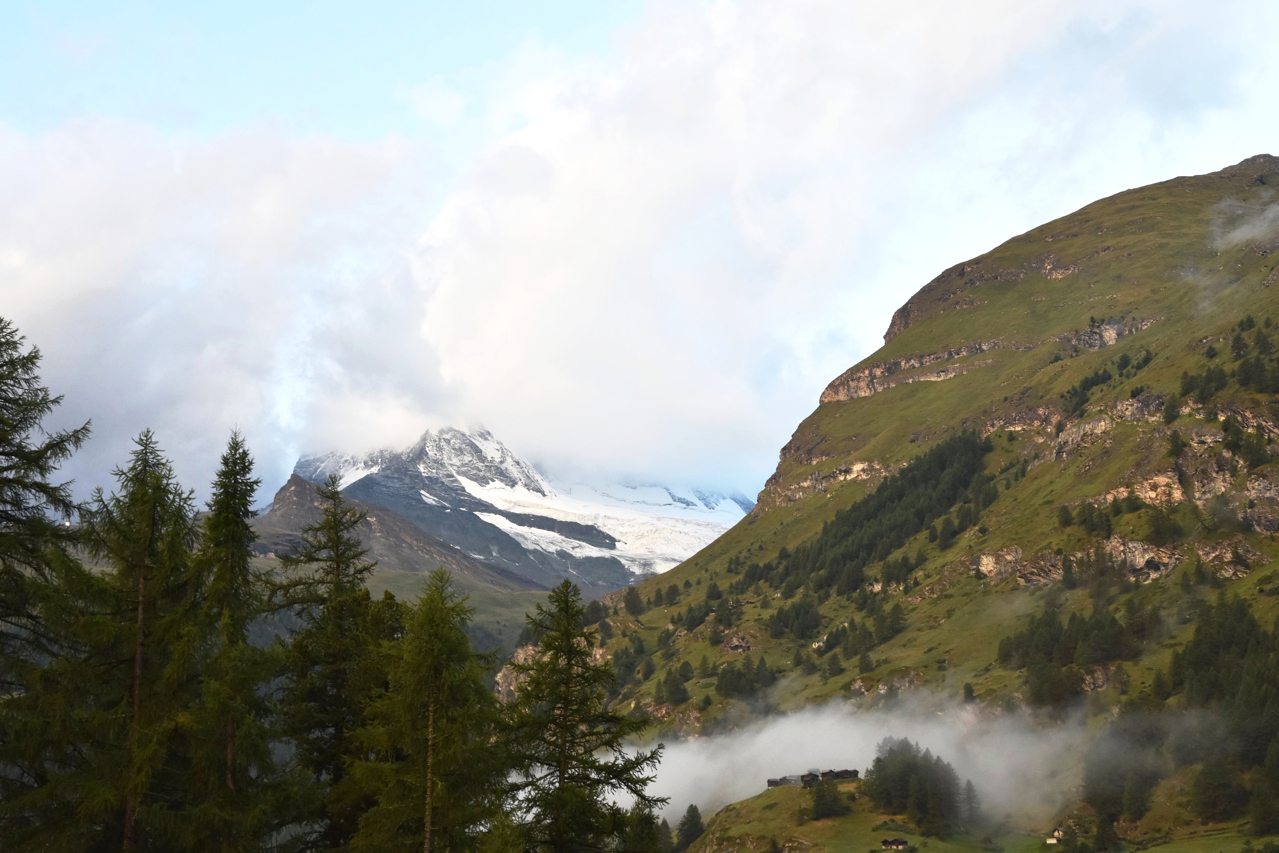 Matterhorn - vars bergstopp aldrig ville visa sig bakom dimman...