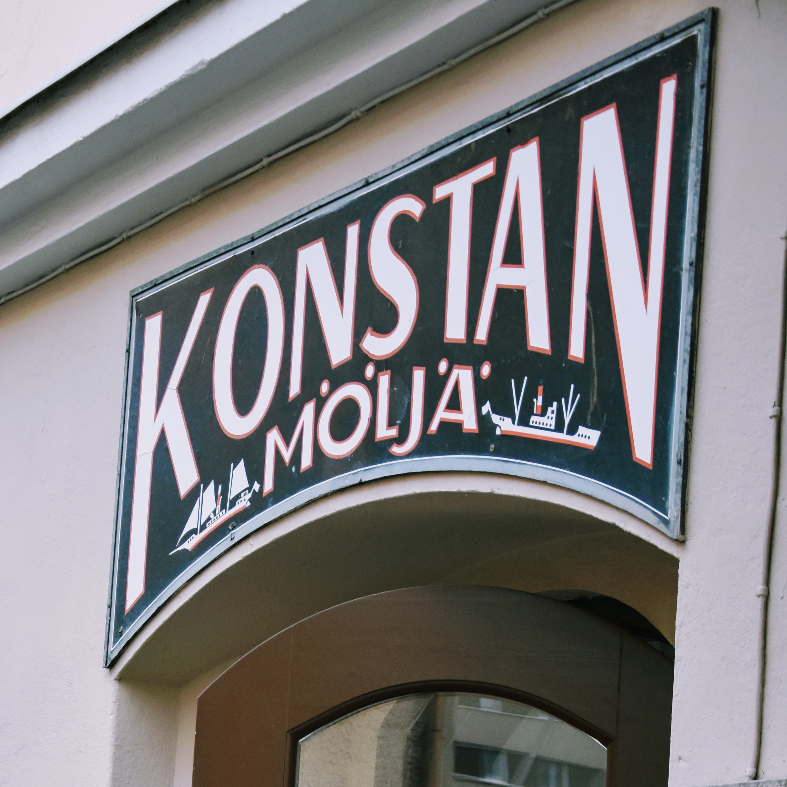 Restaurangen ligger en bit utanför Helsingfors stadskärna.