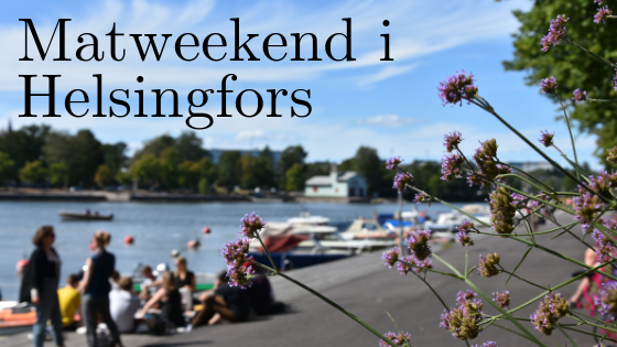 Tips på annorlunda matställe i Helsingfors