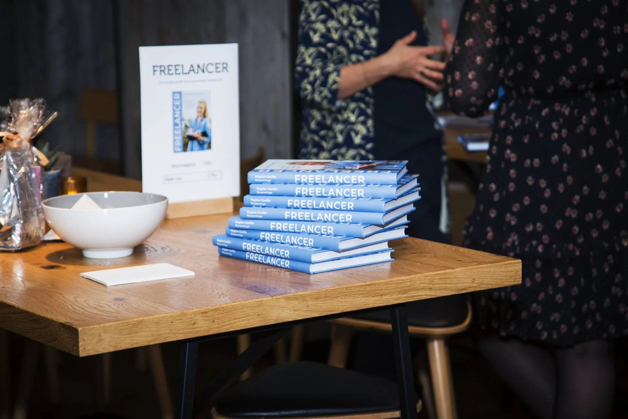 Den danska boken Freelancer av Regitse Cecillie Rosenvinge, där jag berättar om min frilansresa.