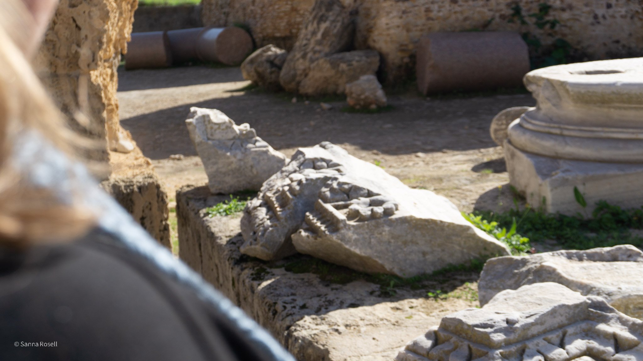 Resterna av Kartagos vattenpalats är numera bara spillror.