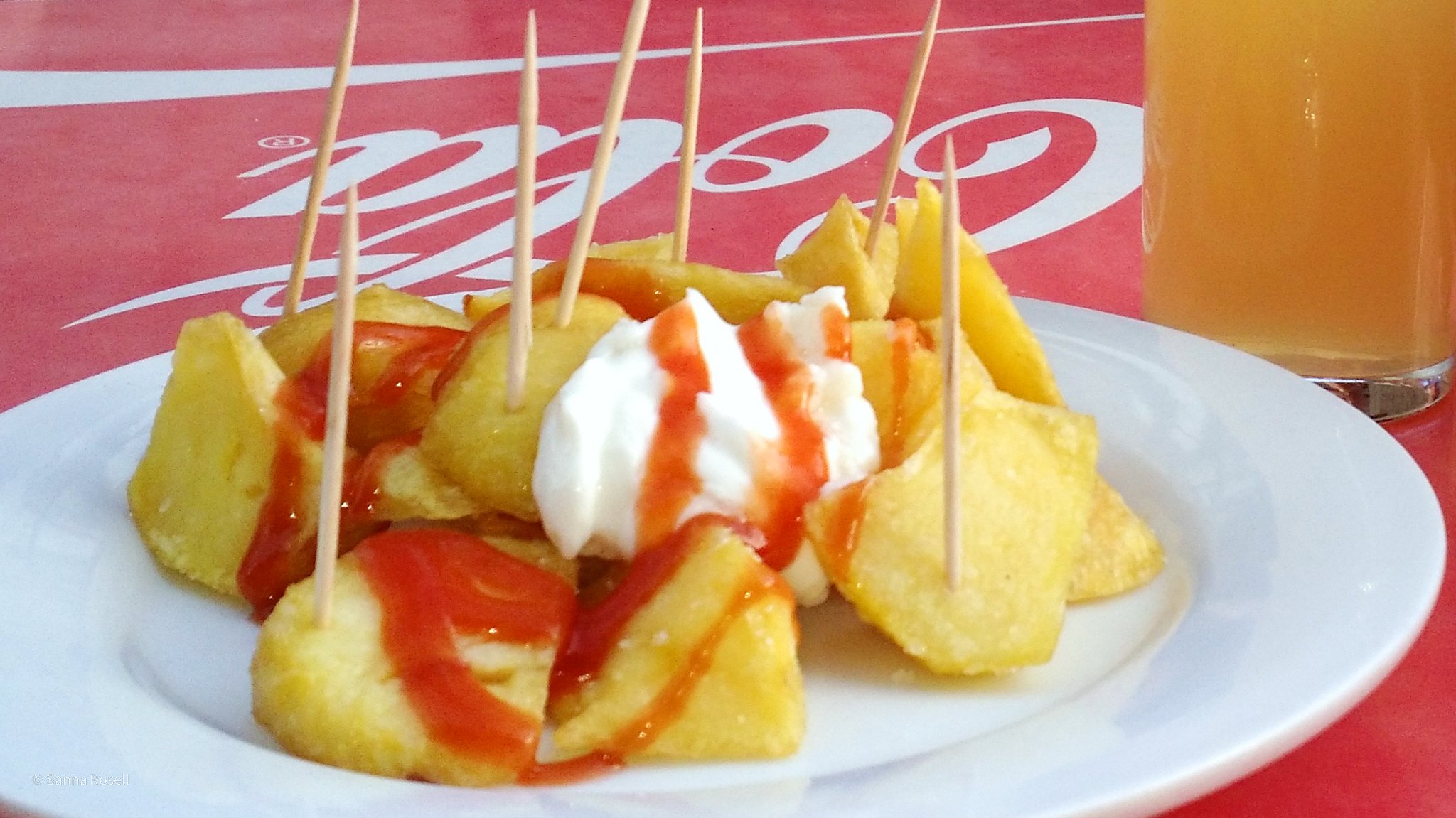 Patatas bravas är en ytterligare en tapasklassiker.