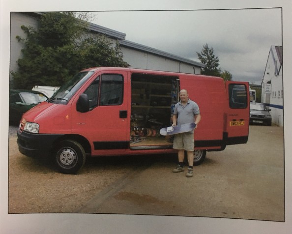   ADAM BROUGHT A VAN AND TRAVELLED THE UK VISITING SHOPS &nbsp; &nbsp; &nbsp; &nbsp;&nbsp;  