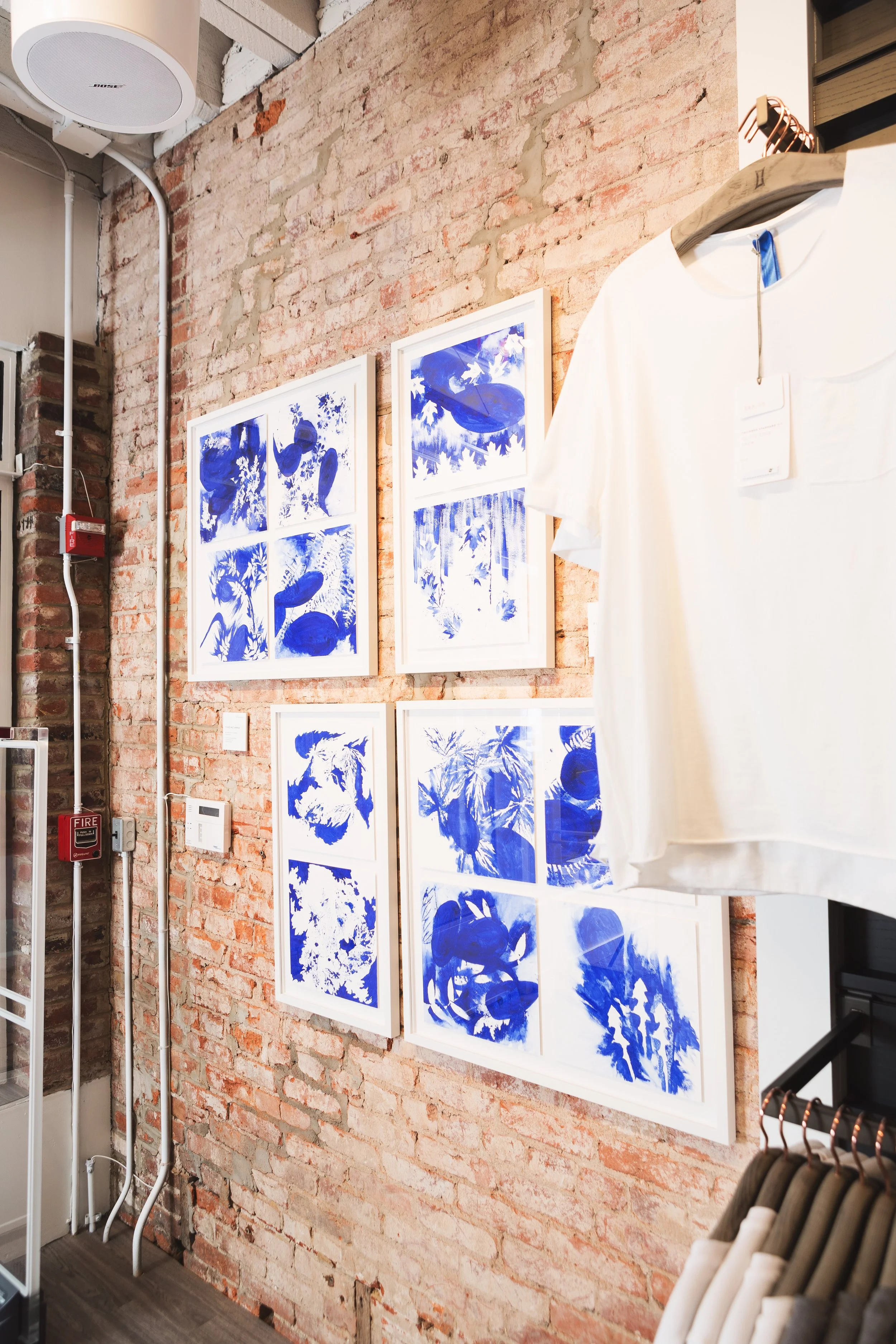  installation at Kit + Ace DC  image courtesy Framebridge 