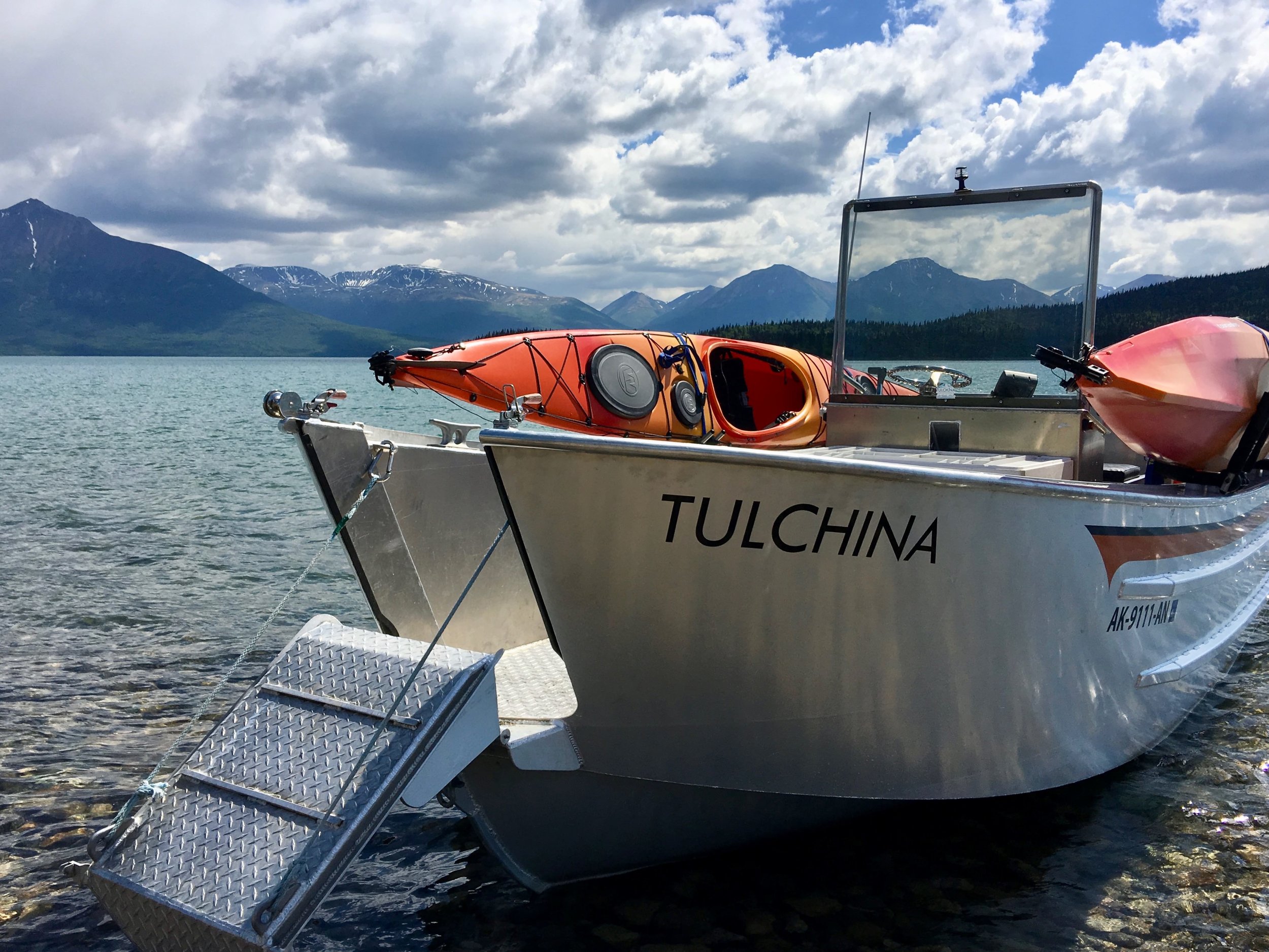 Water Taxi on Lake Clark, Alaska