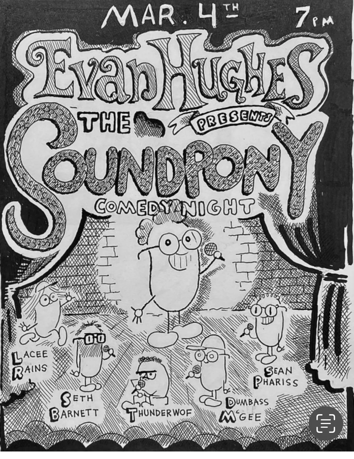 Soundpony Comedy Hour 7PM !! Hosted By Evan Hughes