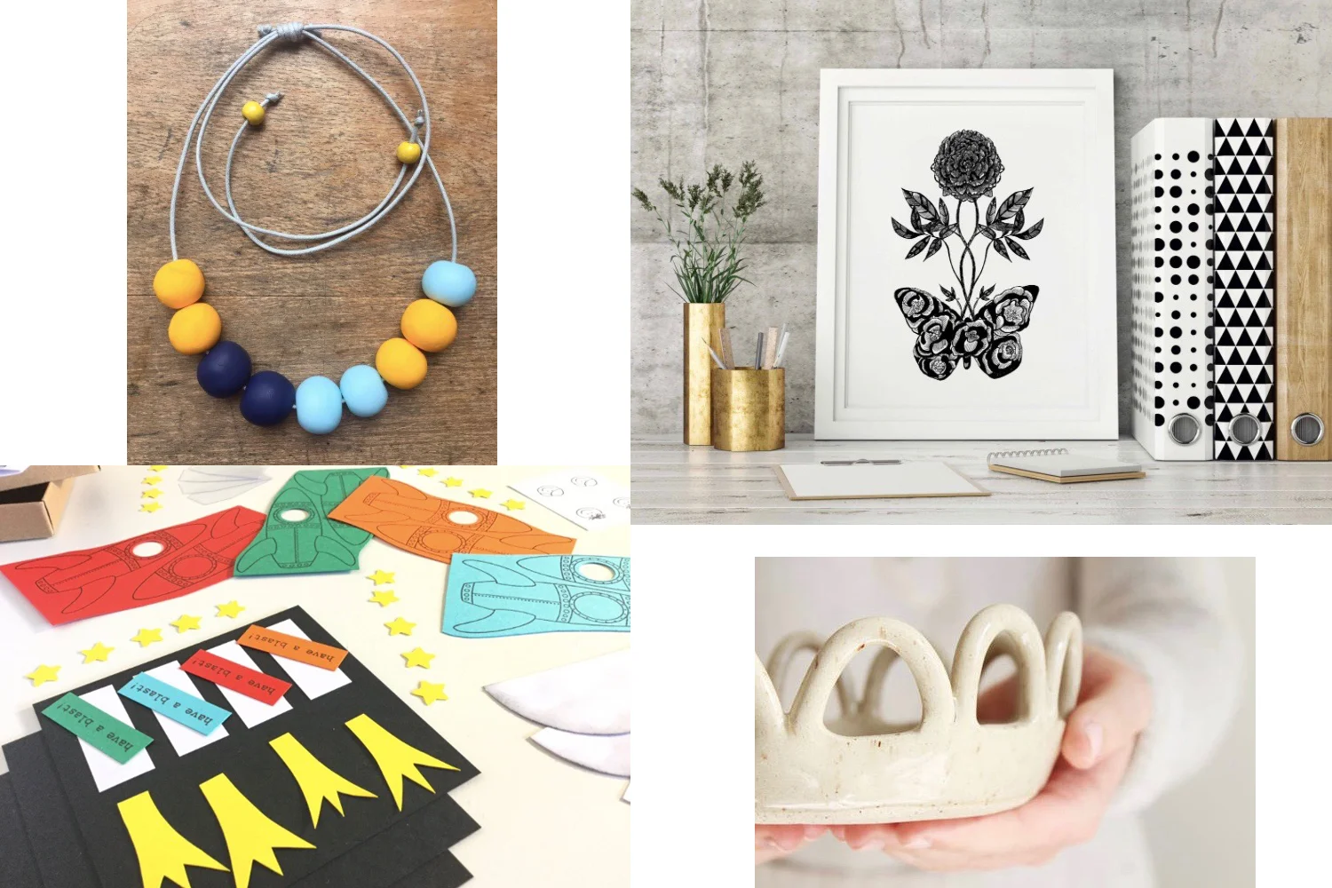 Top Row - @Nine9Angels - @mhairi_stella Bottom Row - @dellabydesign - @carraghamos