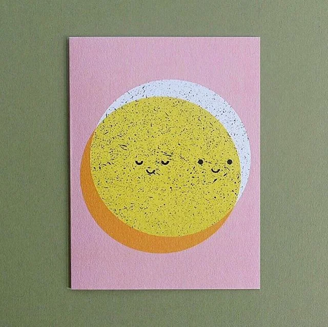 WE LOVE the group GIVEAWAY organised by designer/makers exhibiting at @pulselondonshow recently. WIN a bundle of LOVE themed cards, including this fab one 'To The Moon and Back' by @scouteditions &hearts;️Especially made to celebrate today's special 