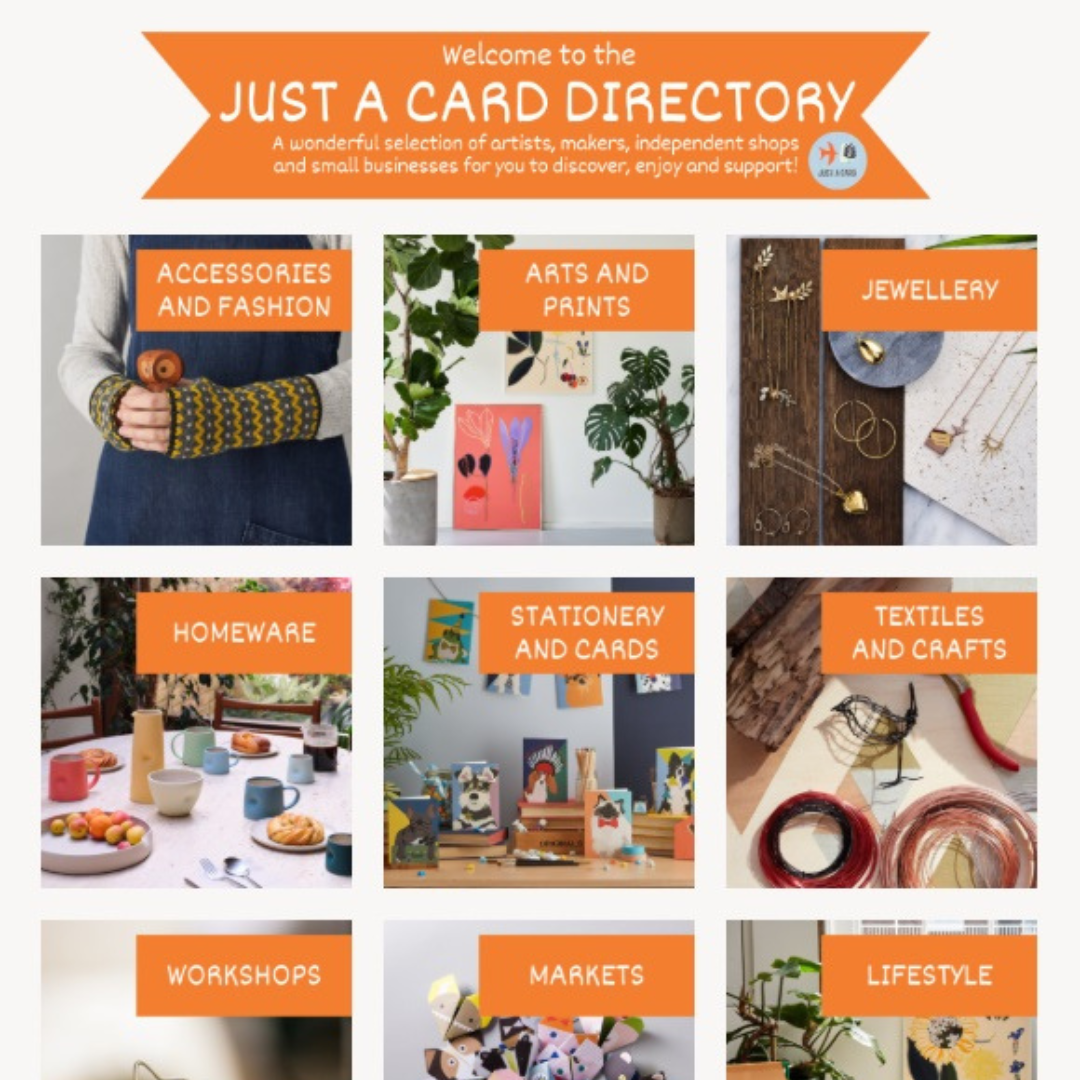 6 Month JUST A CARD Directory Listing - £75