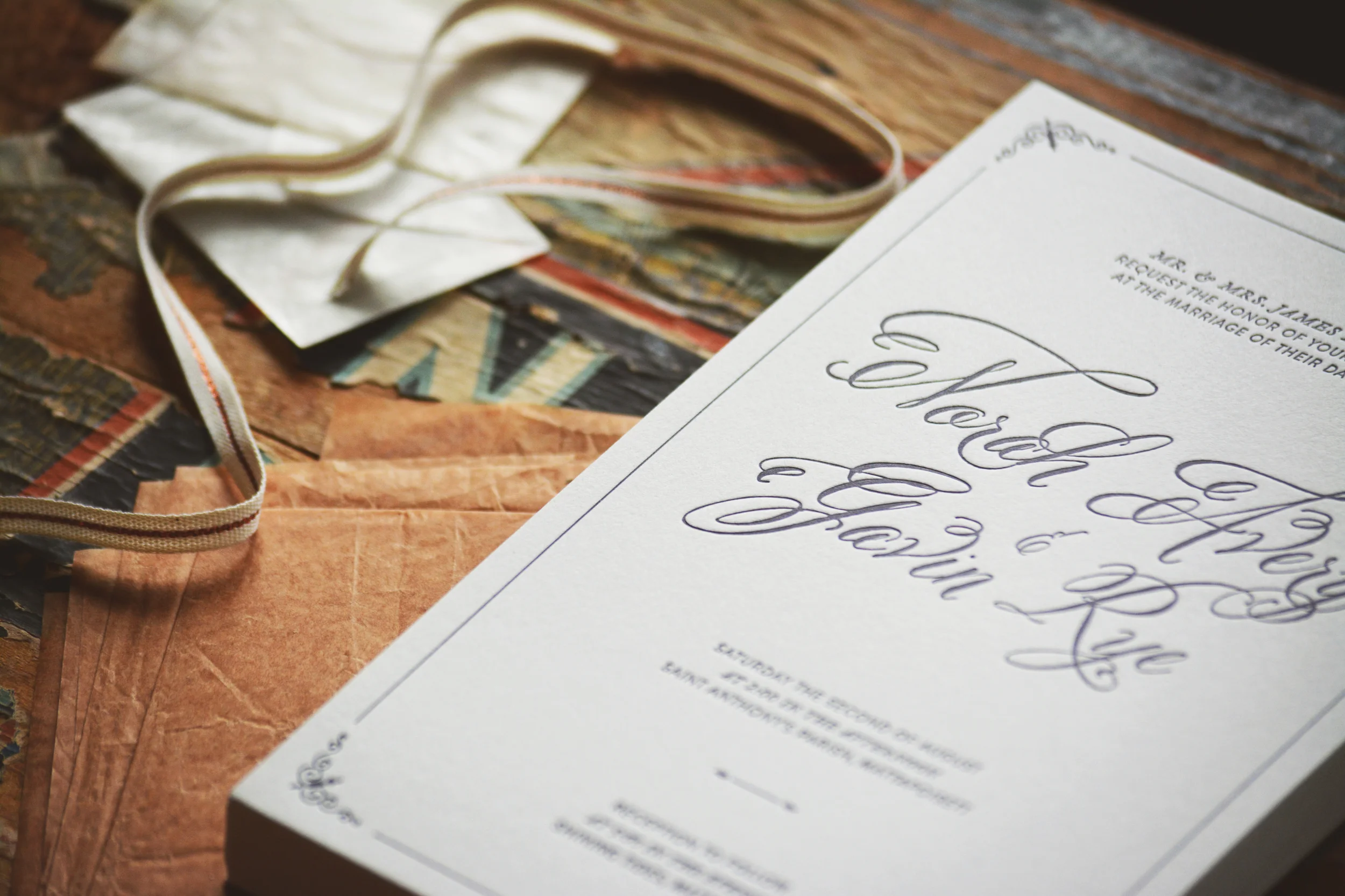 PRINTING METHOD: LETTERPRESS