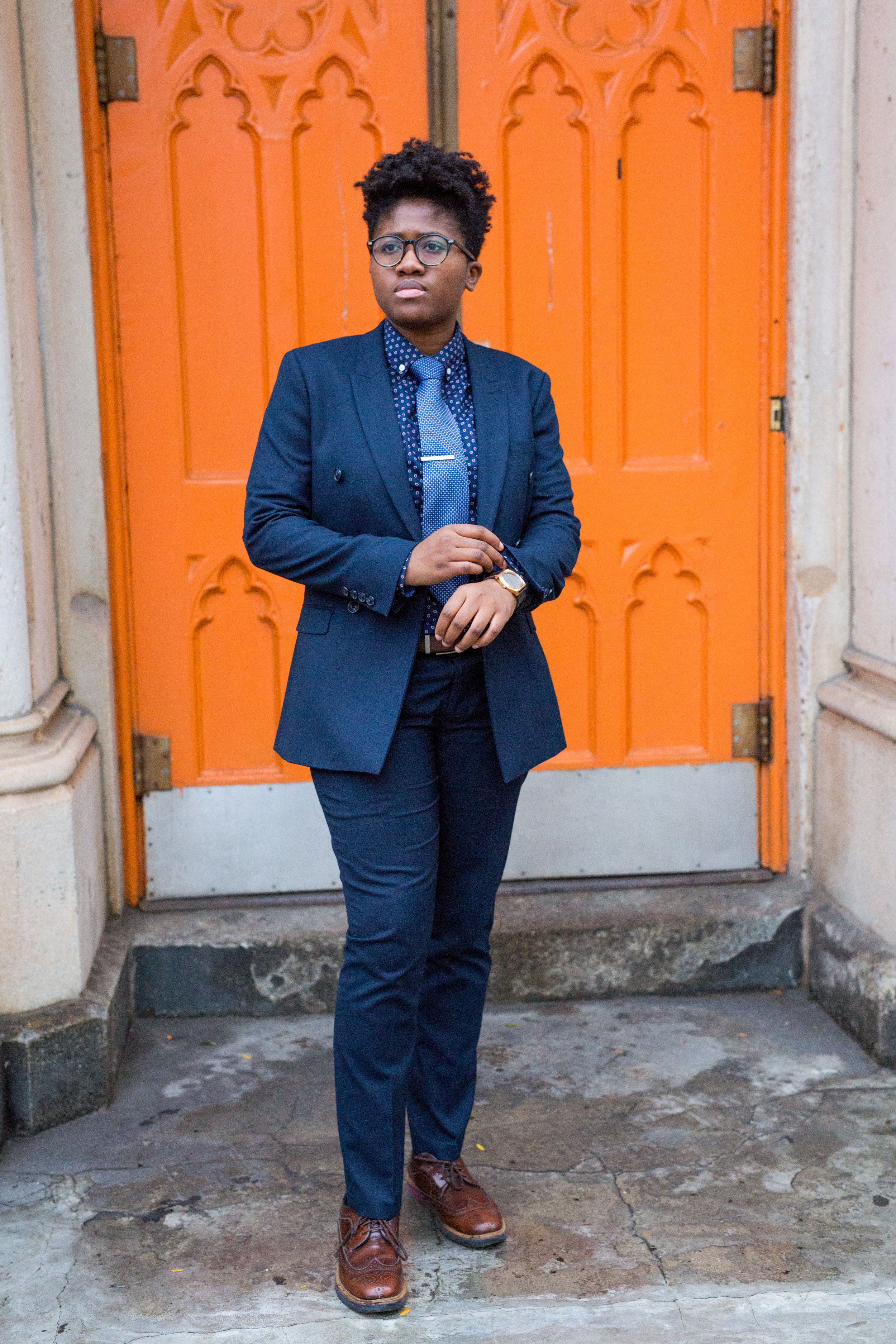 I just can't get enough of my suit! I just might wear it to everything!