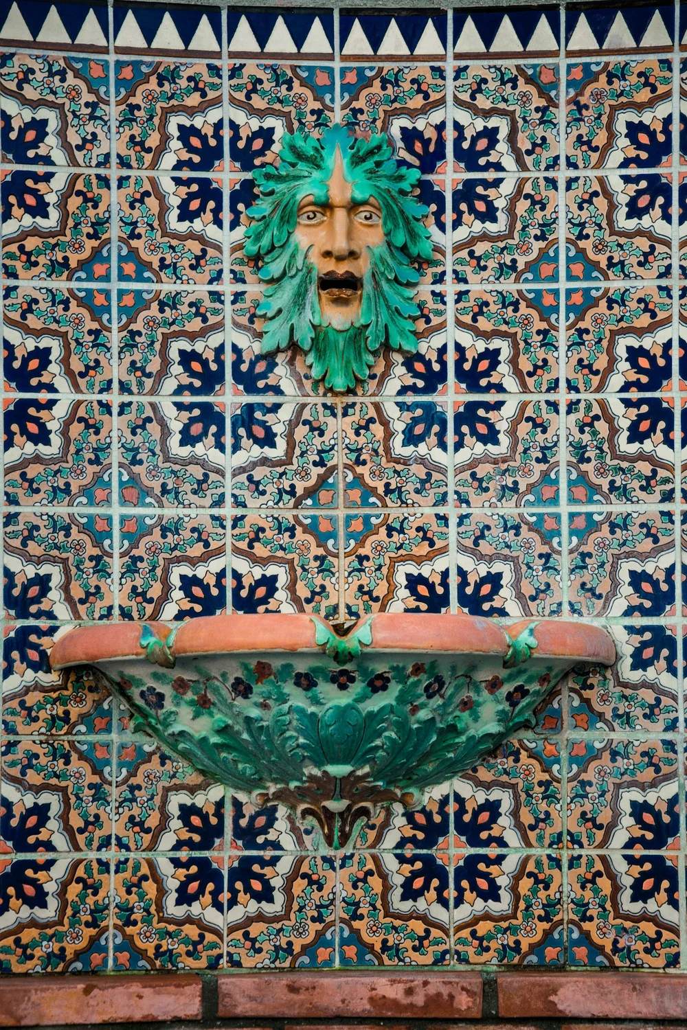 Eternal Man Adamson House Bespoke Malibu Tile Design