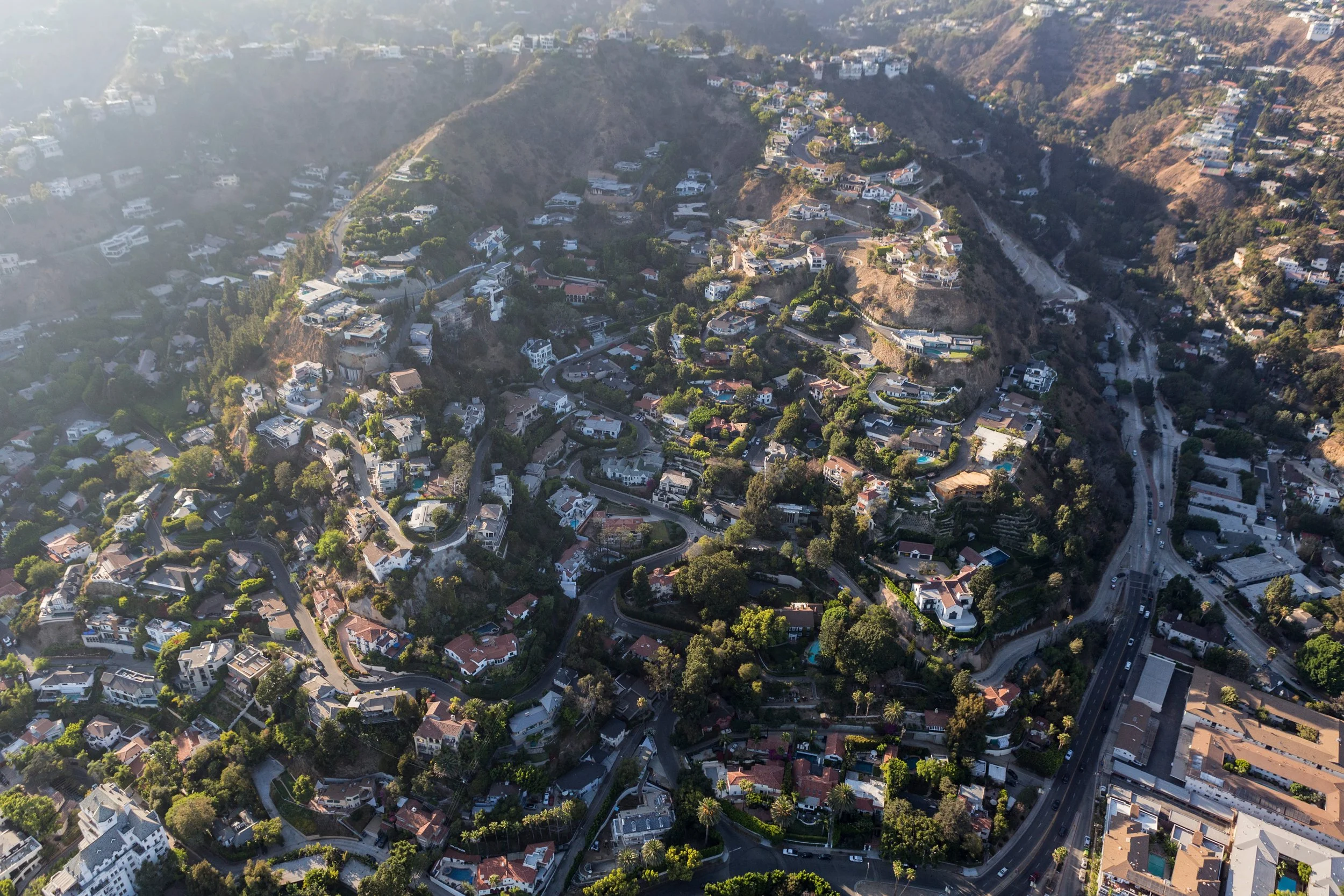 laurel canyon map of stars - Ilustrasi 3