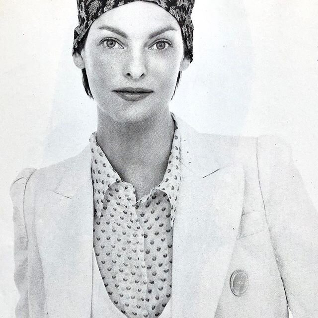 Marc Jacobs capsule collection is up. Linda Evangelista in Italian Vogue 92.