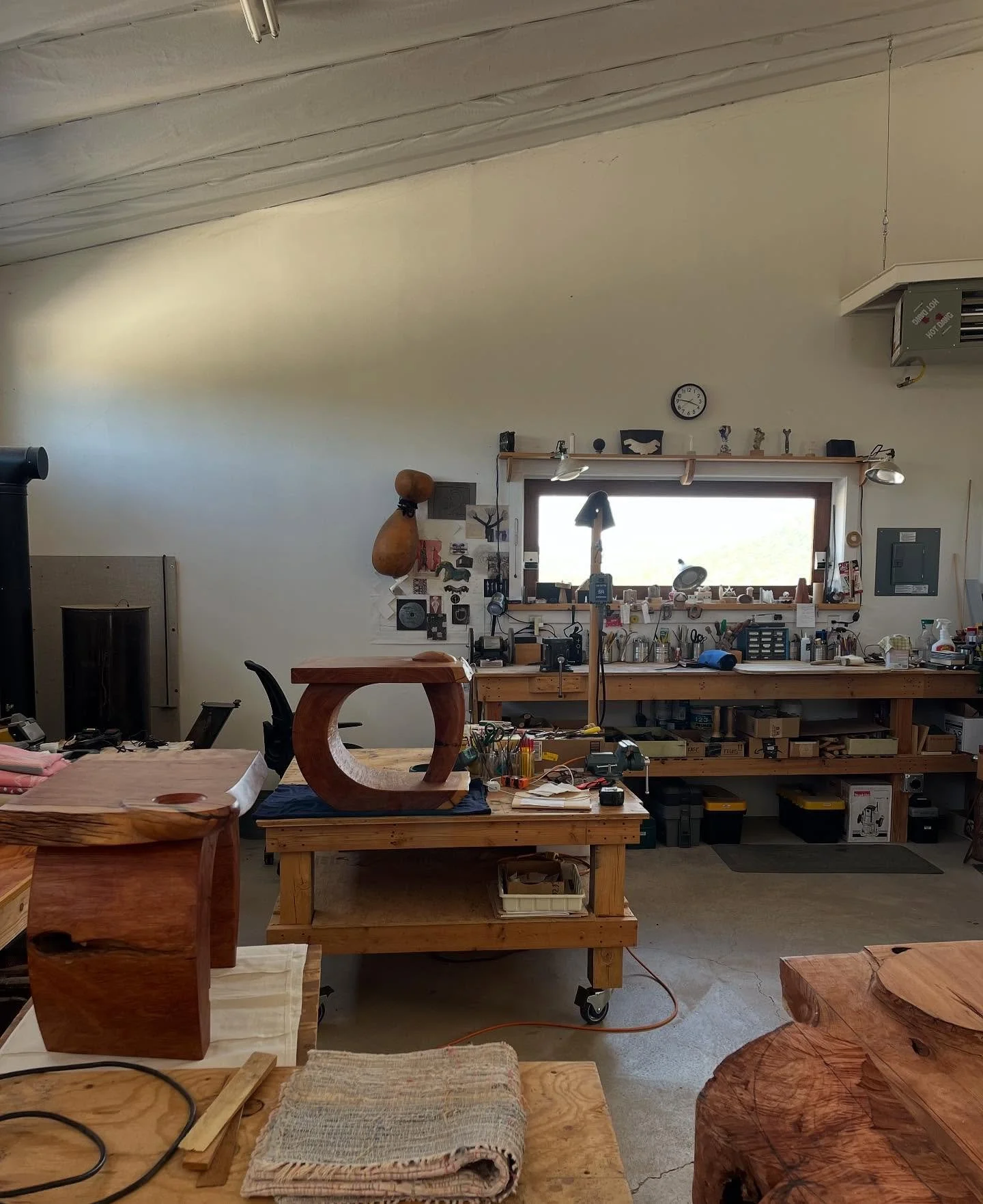 Another studio visit with Rick Yoshimoto. Bringing back a couple of beautiful new pieces.