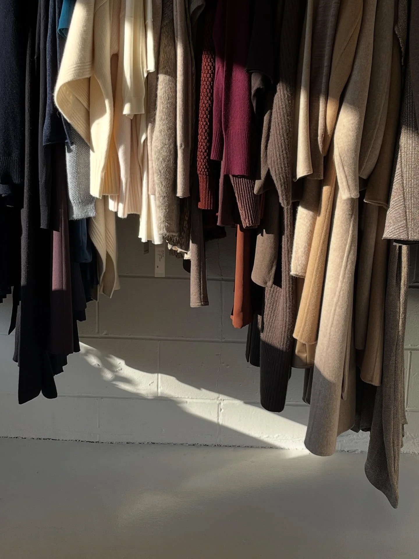 Fall collections still arriving.