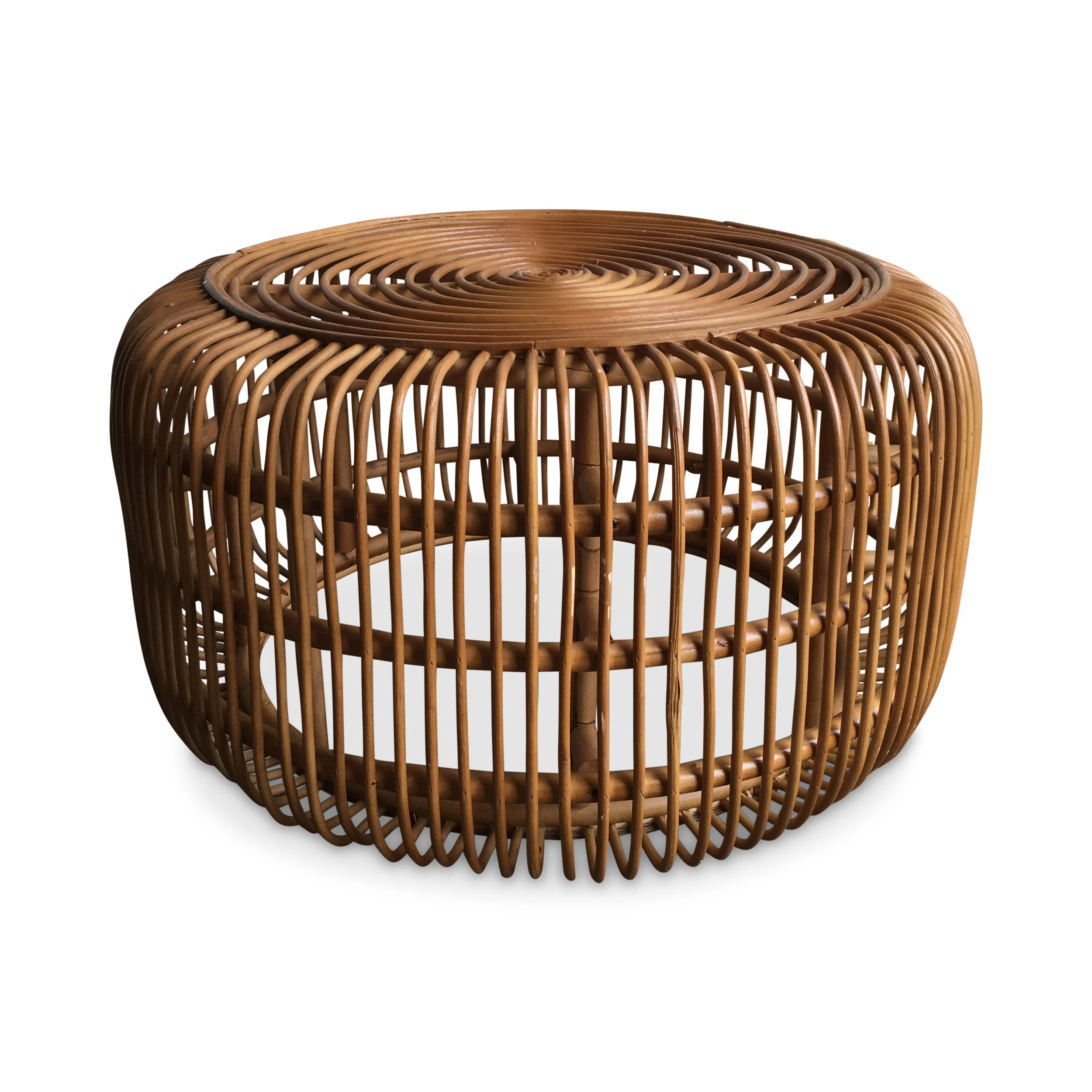 Natural Rattan Coffee Table