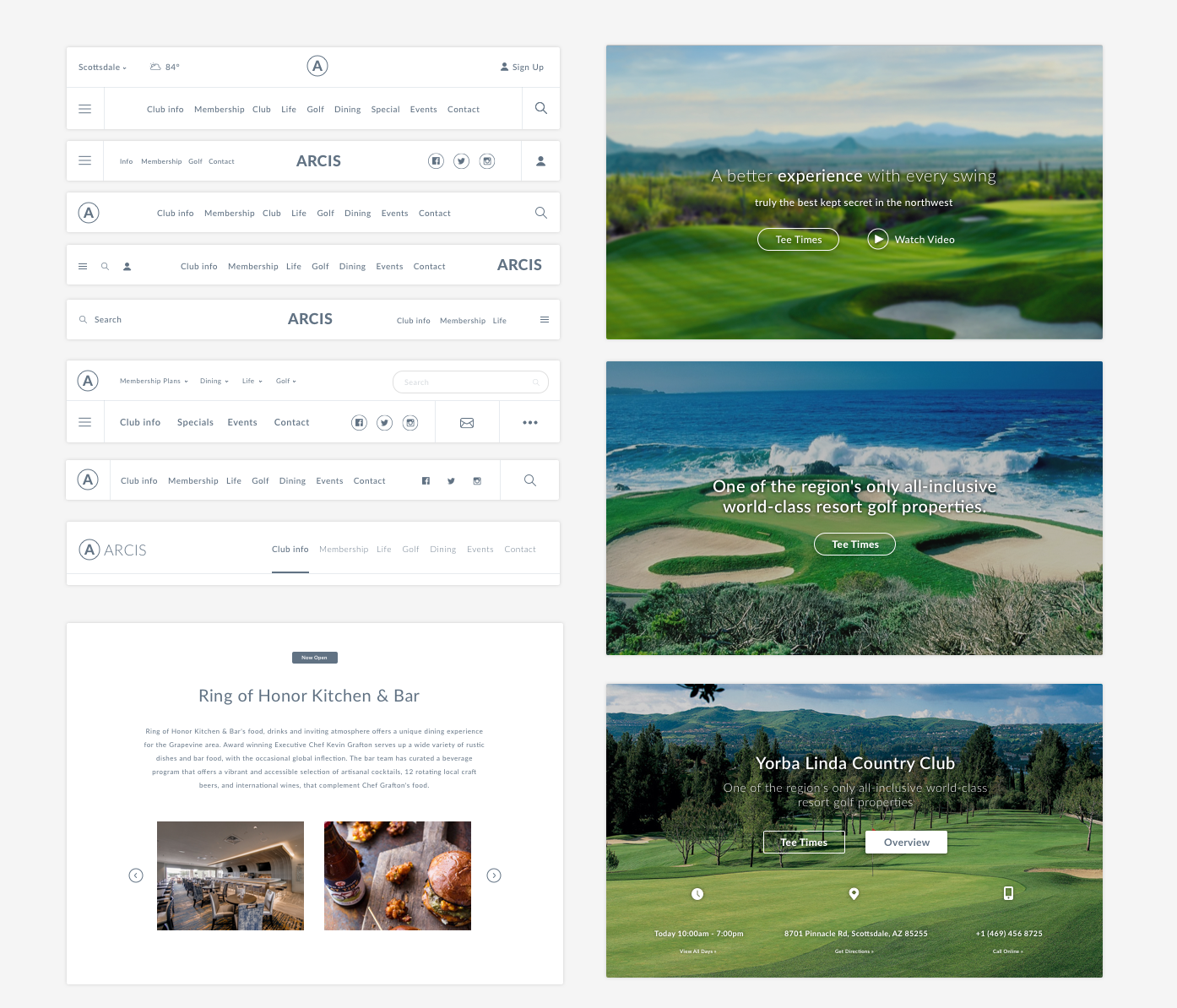 Headers &amp; Intro Sections