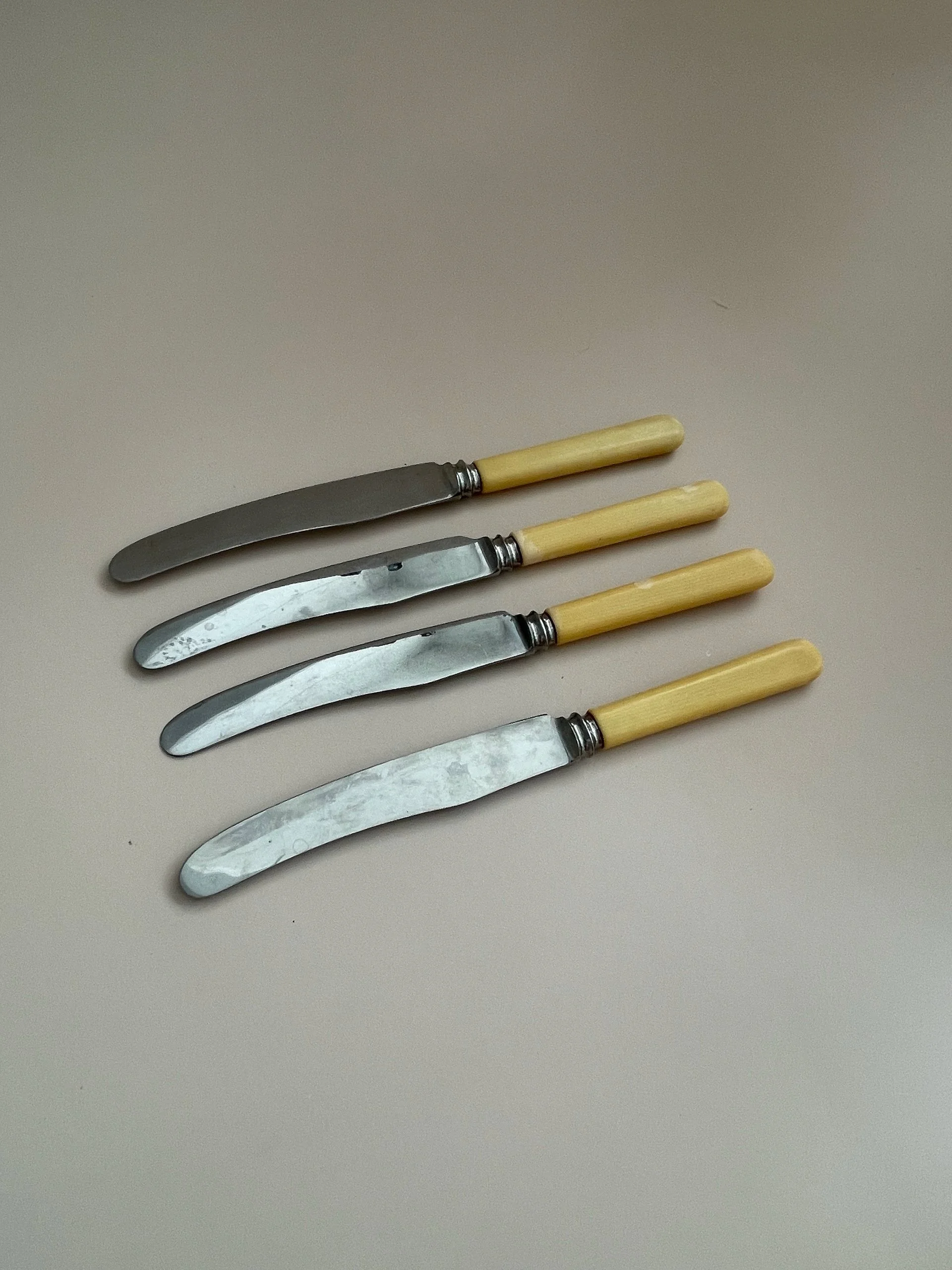 Bone Handle Knives, Set of 4