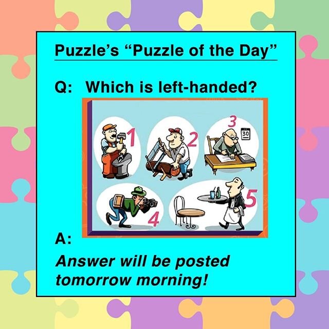 Wanna put your brain to the test? See if you can solve Puzzle's Puzzle of the Day! 🧠
.
Comment your answer below and check back tomorrow morning for the answer reveal!
.
#puzzleoftheday #outdoorjourneys #campnawakwa #puzzles #brainteaser