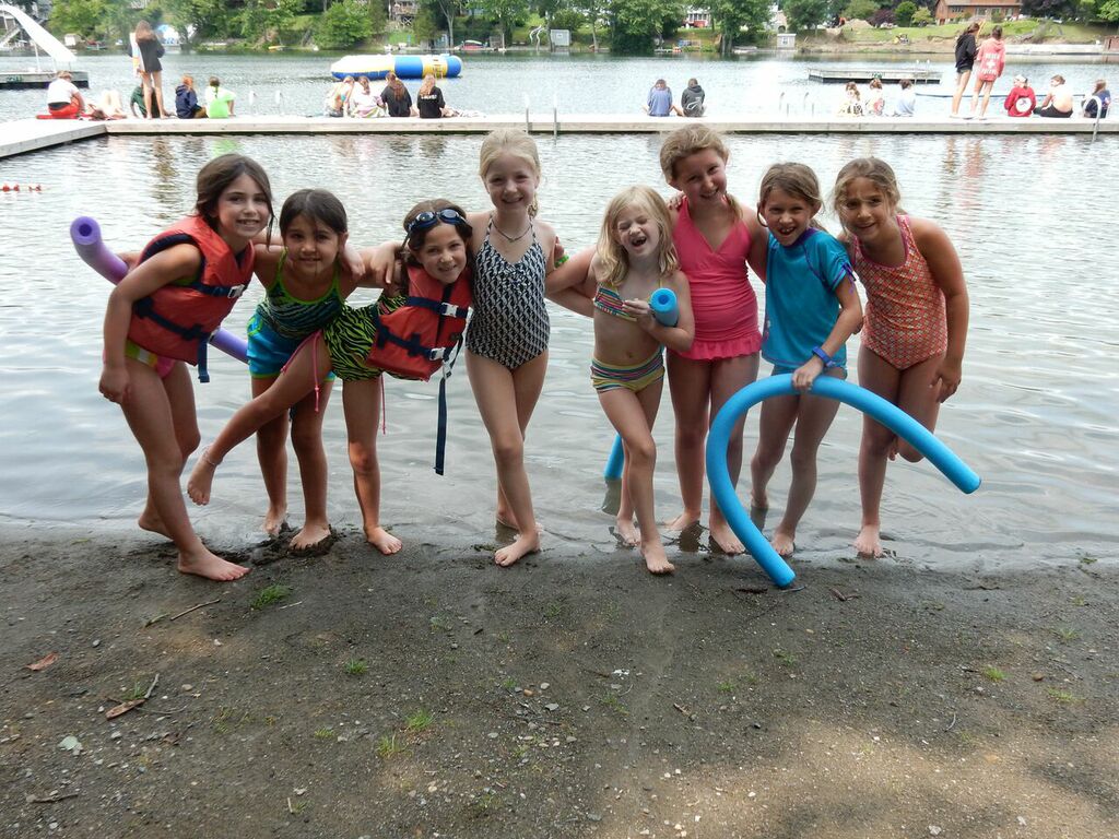 4. Take a dip in the lake