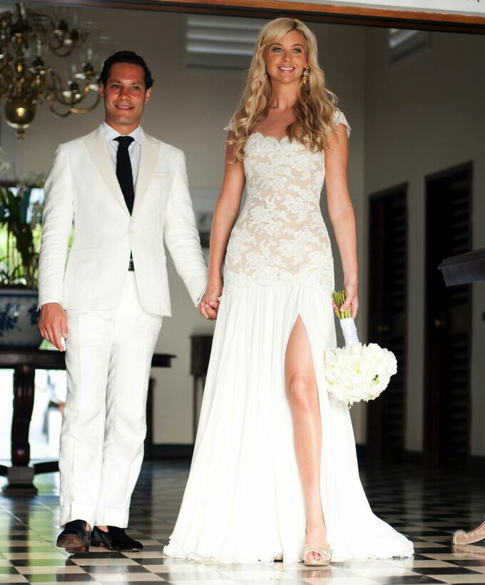 Andrew at his wedding