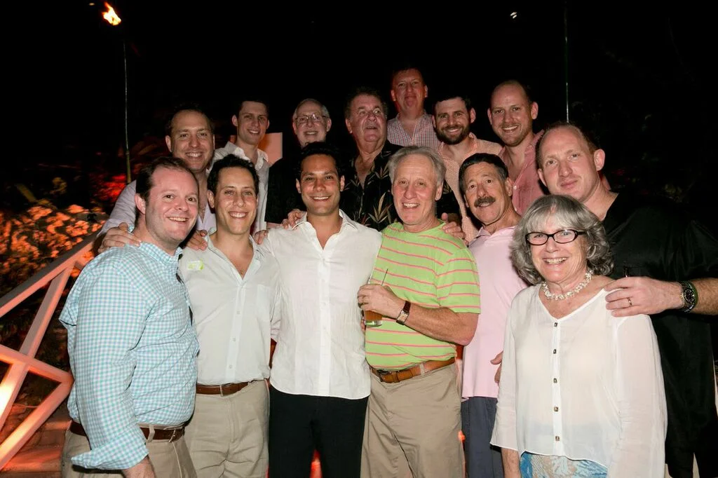 Scaticonians help Andrew celebrate in Jamaica