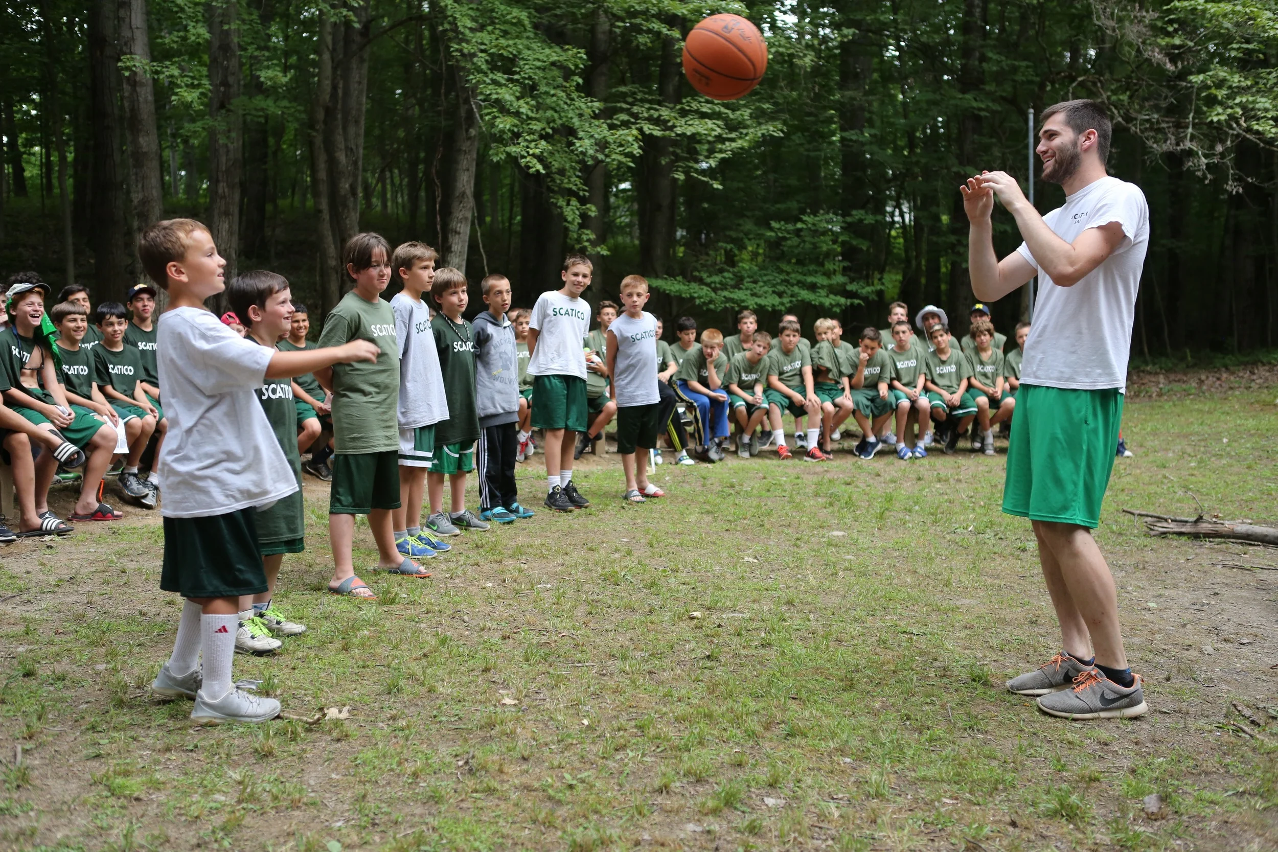 Fool Ball at the College Bowl campfire 