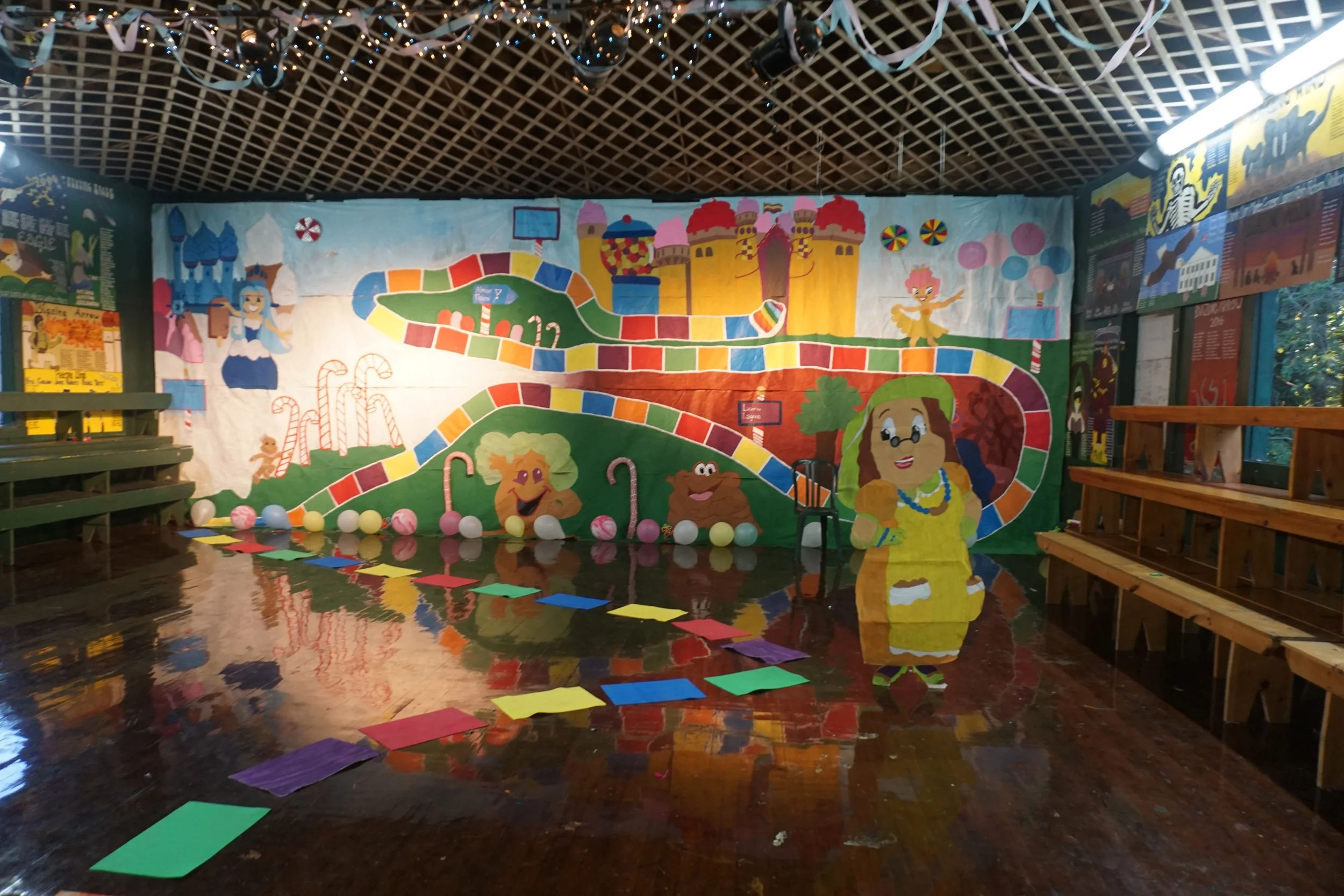 Green Candy Land Scenery