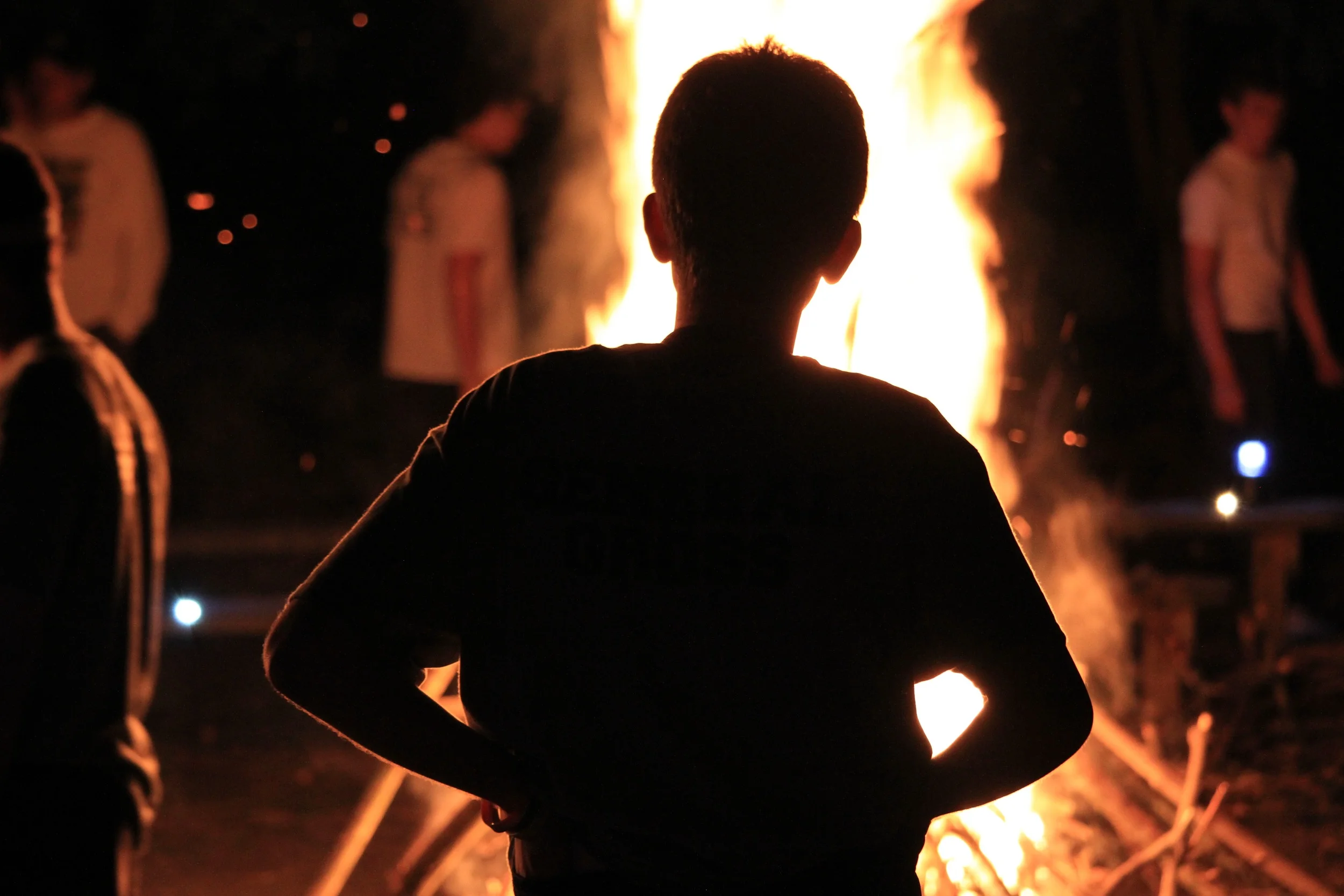 "Go Green fire, burn a little higher!"