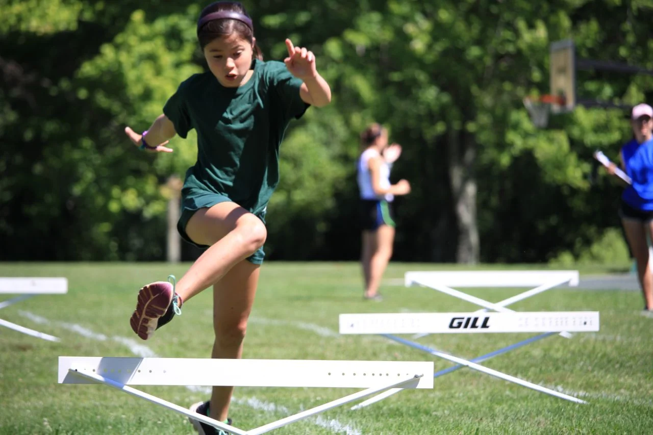 Carson Lava at hurdles! 