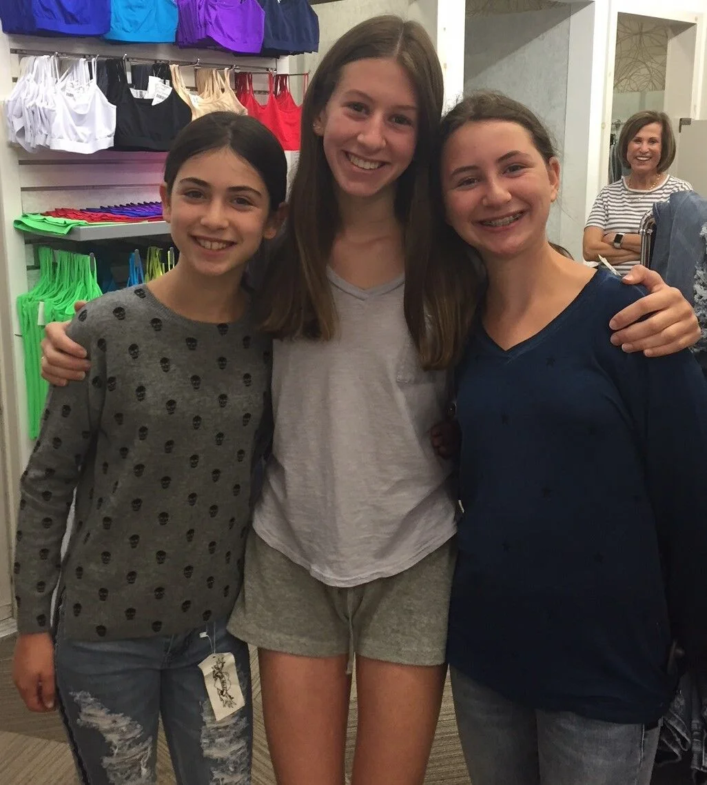 Georgie, Lauren and Vivi