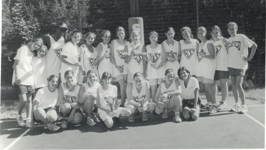 1995 Winning Nat Holman basketball team.