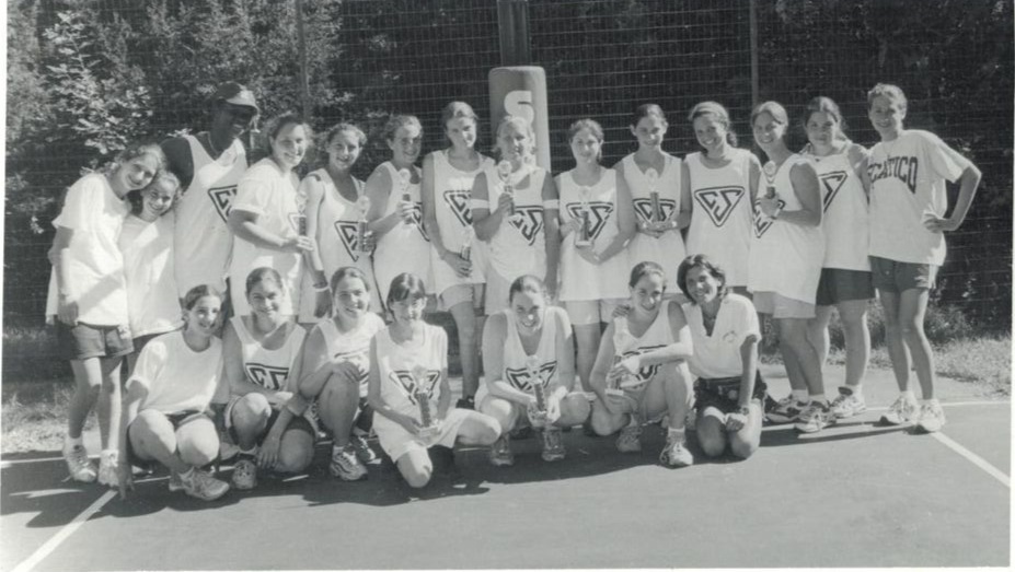  1995 Winning Nat Holman basketball team. 