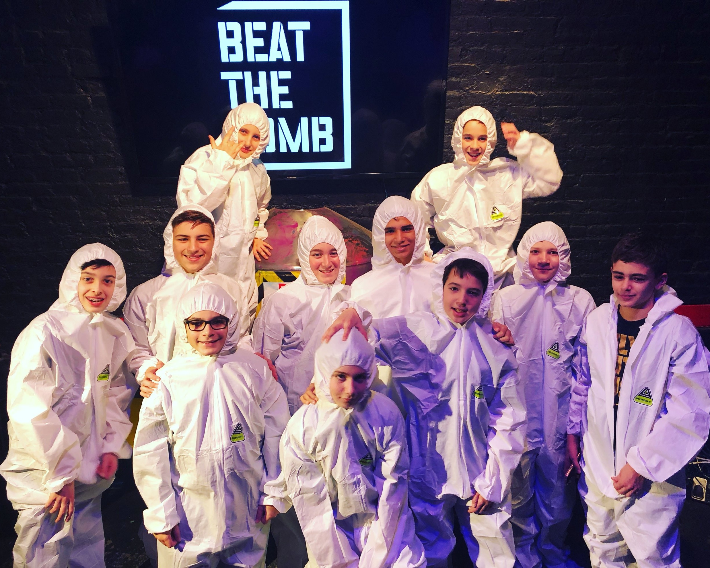 Inters at "Beat the Bomb" in NYC
