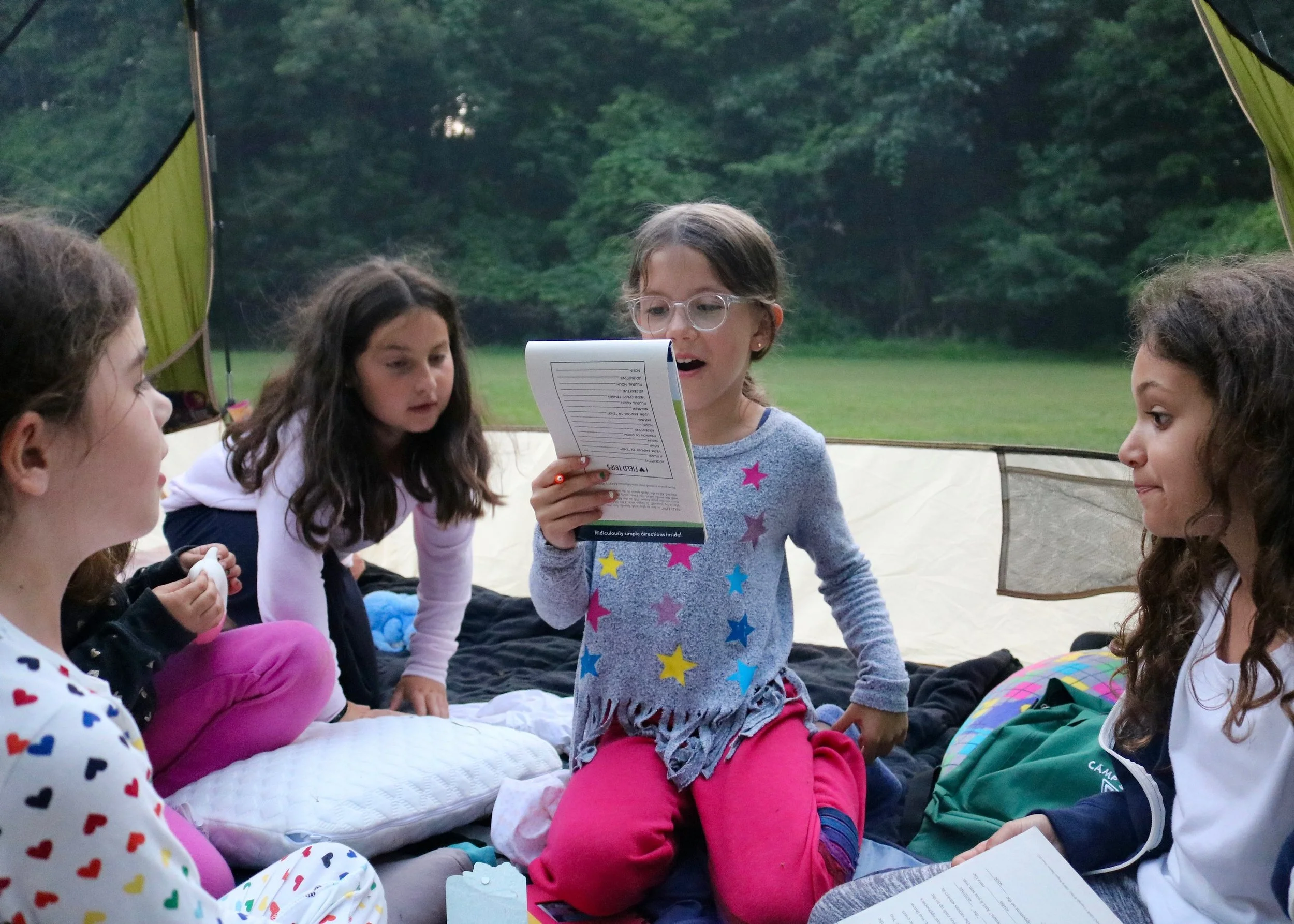 Juniors on their overnight